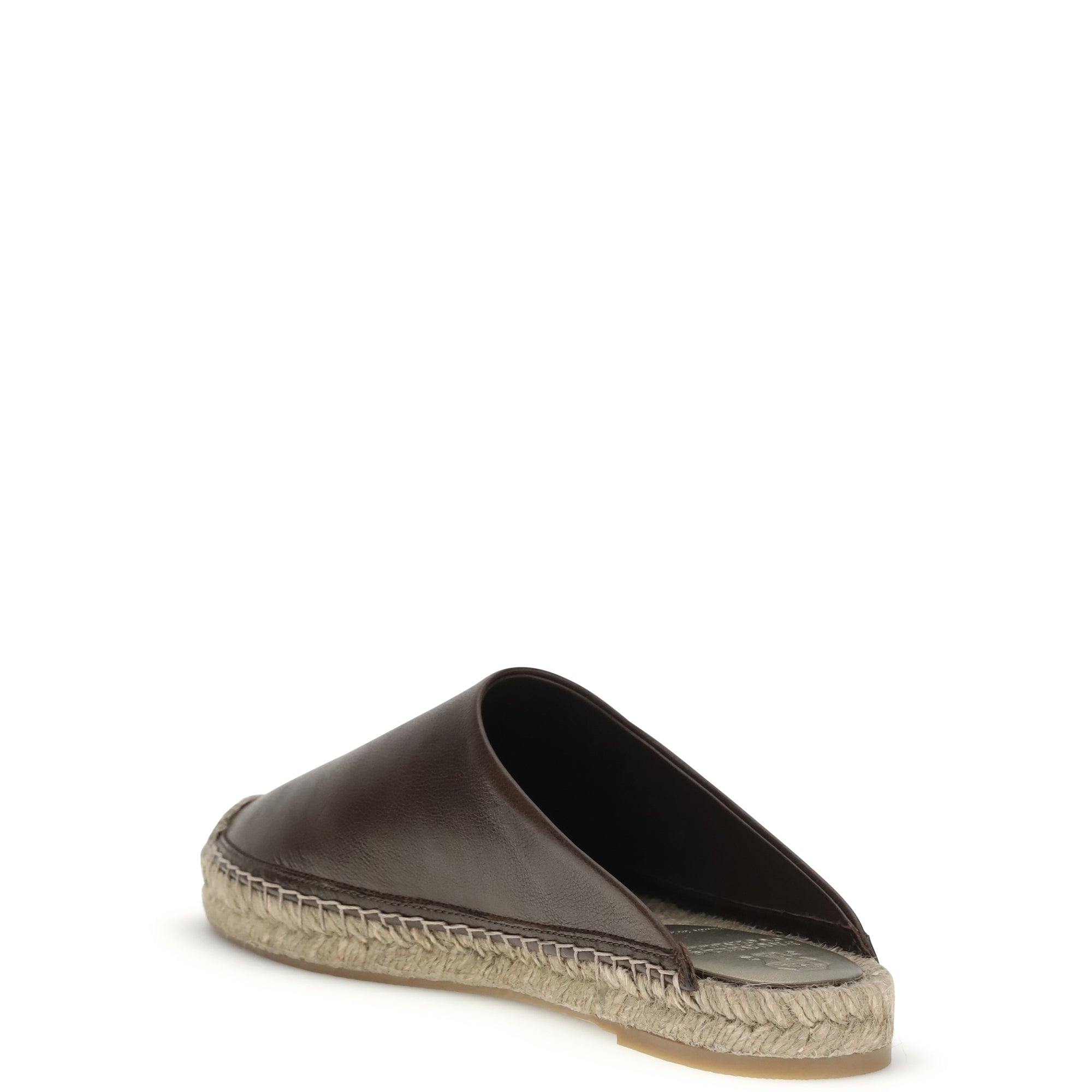 Leather Espadrilles Mules