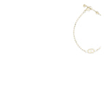 Ovalette Bracelet in metal and Swarovski® crystals