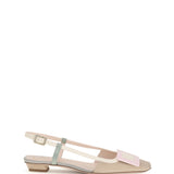 Suede Belle Vivier slingback Ballerinas