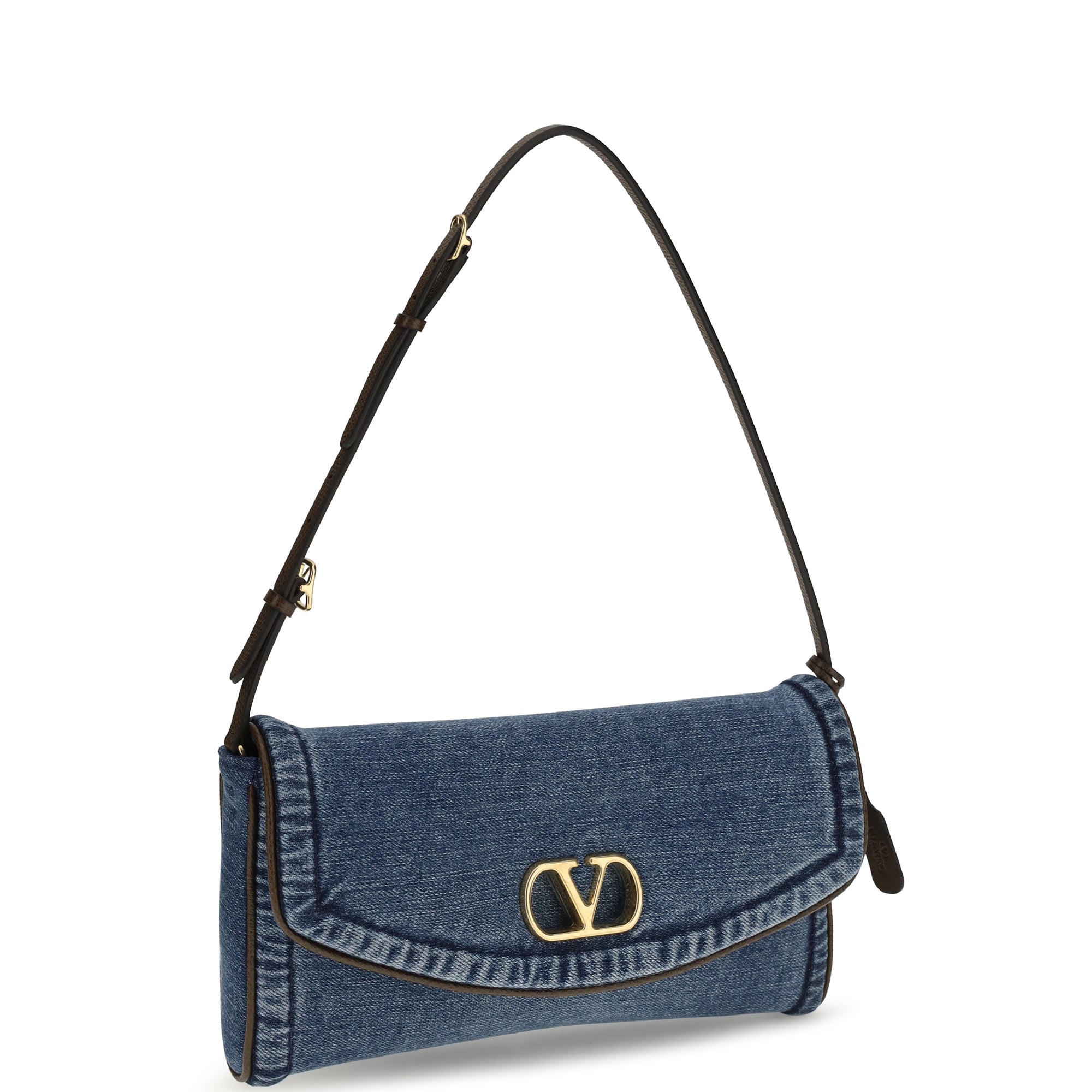DeVain small Shoulder Bag in denim