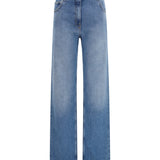Straight-leg Jeans in denim