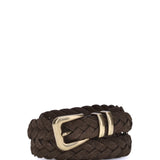 Leather woven Belt