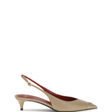 VLogo Signature kitten-heel slingback Pumps