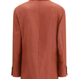 Single-breasted linen Blazer