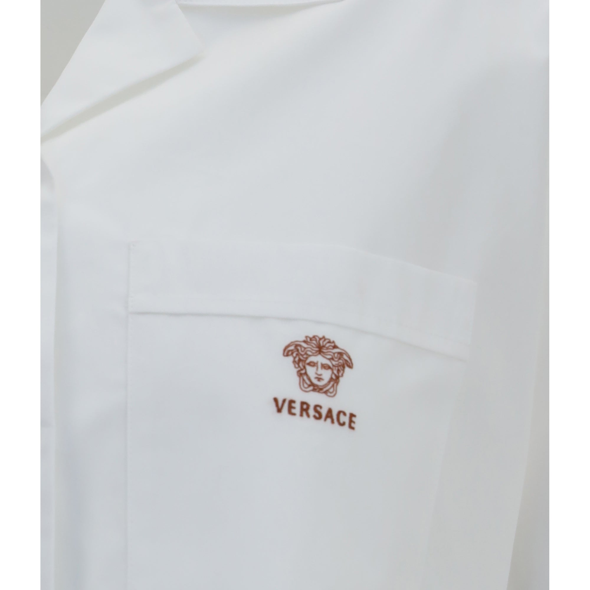 Cropped cotton poplin Shirt
