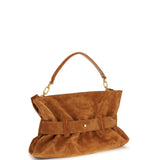 Medium Anthem Bag in suede calfskin