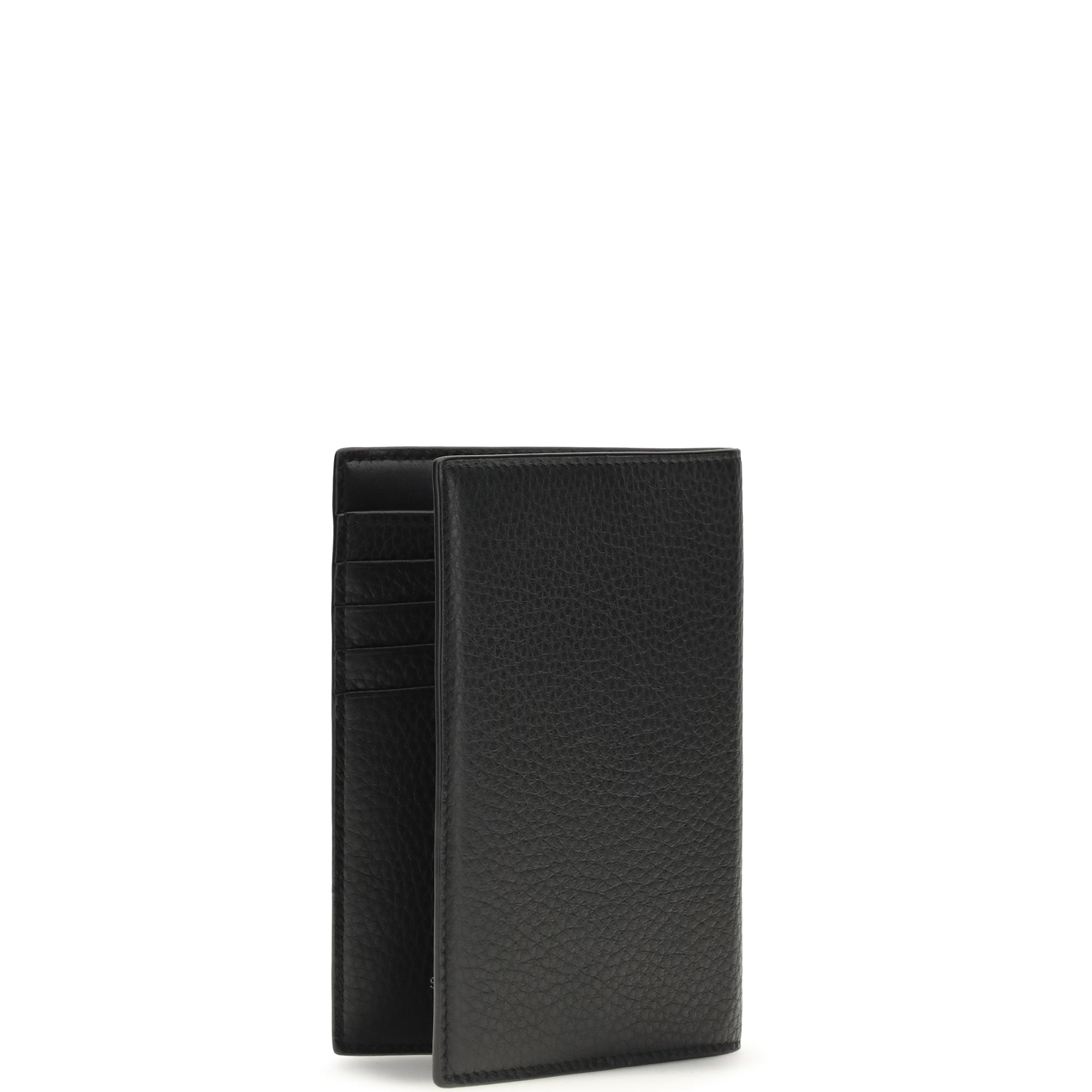 Tiny Cassandre Passport Holder in hammered leather