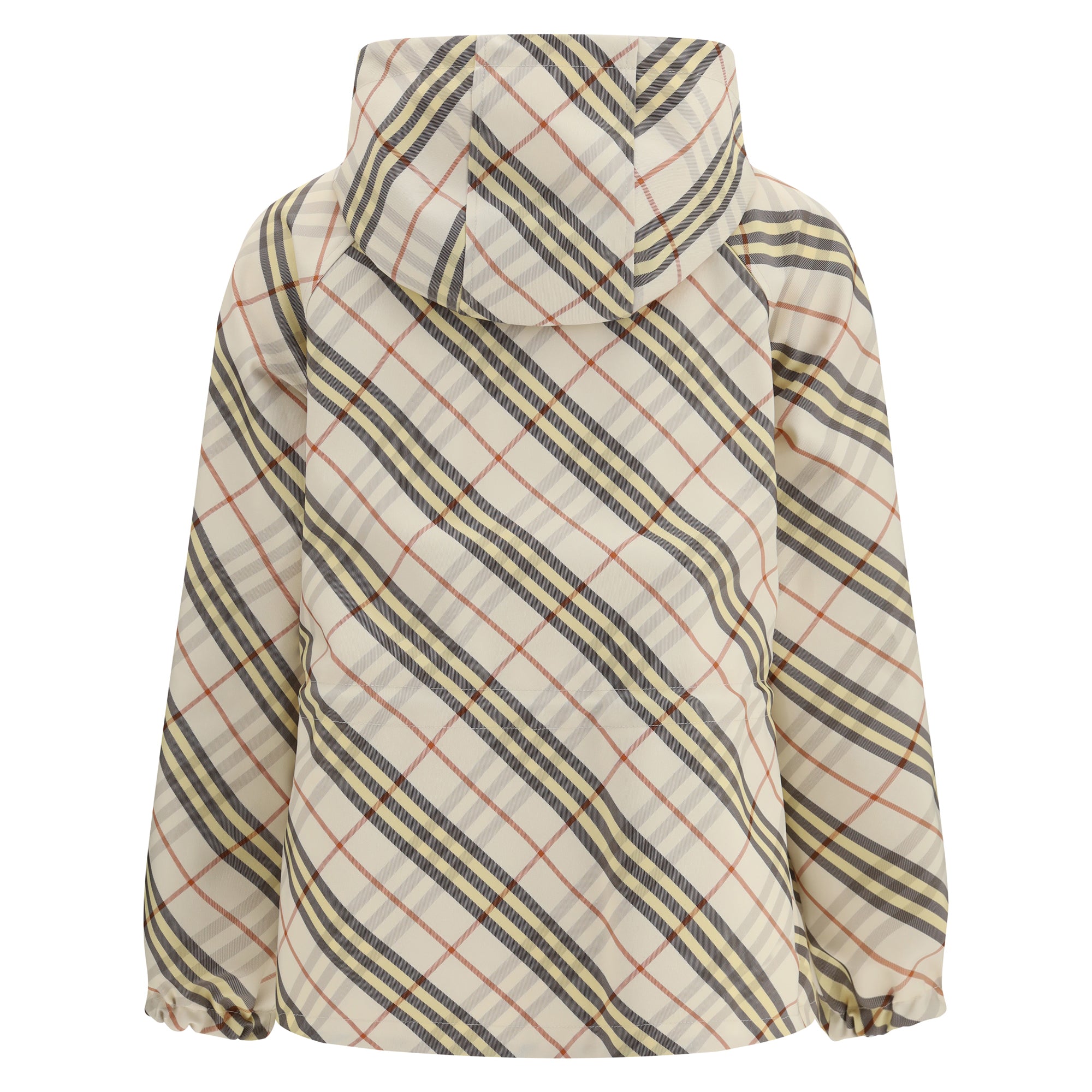 Reversible Check Hooded Jacket
