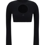 Circle Mockneck Top