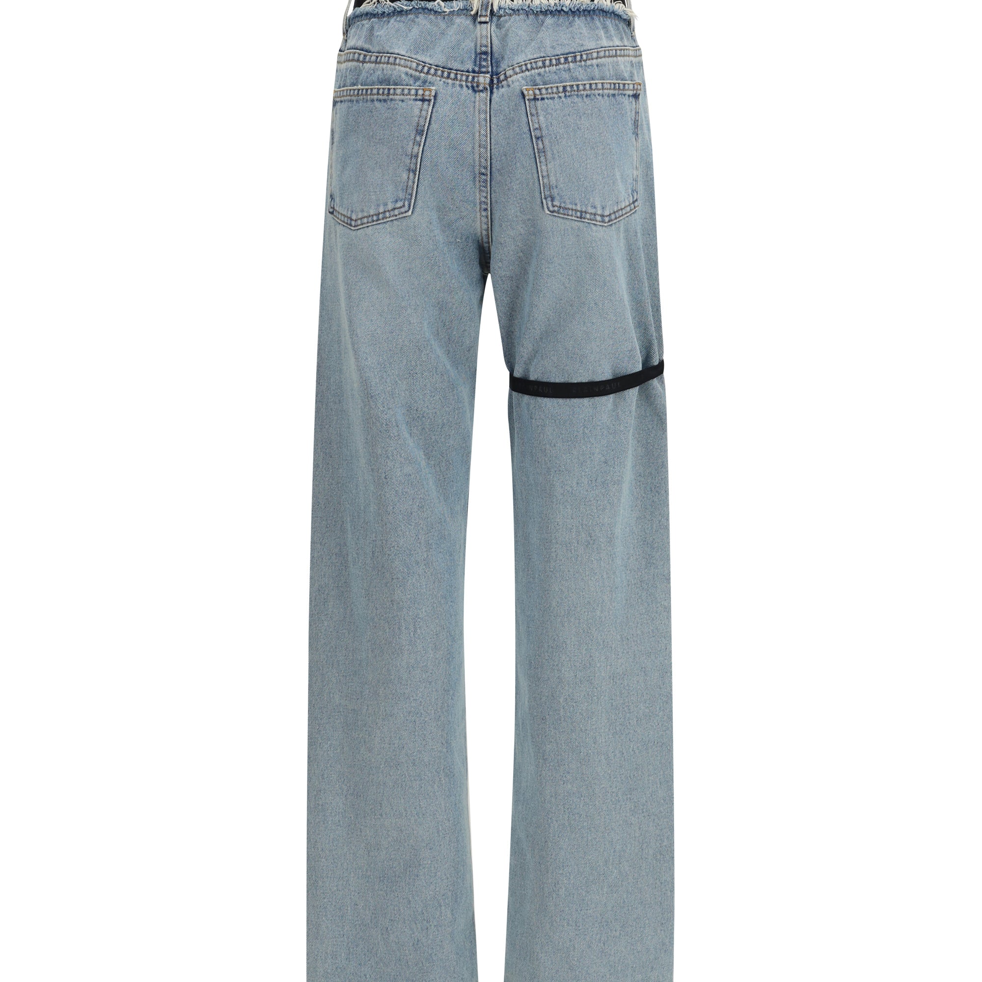 High-waisted Jeans with elastic