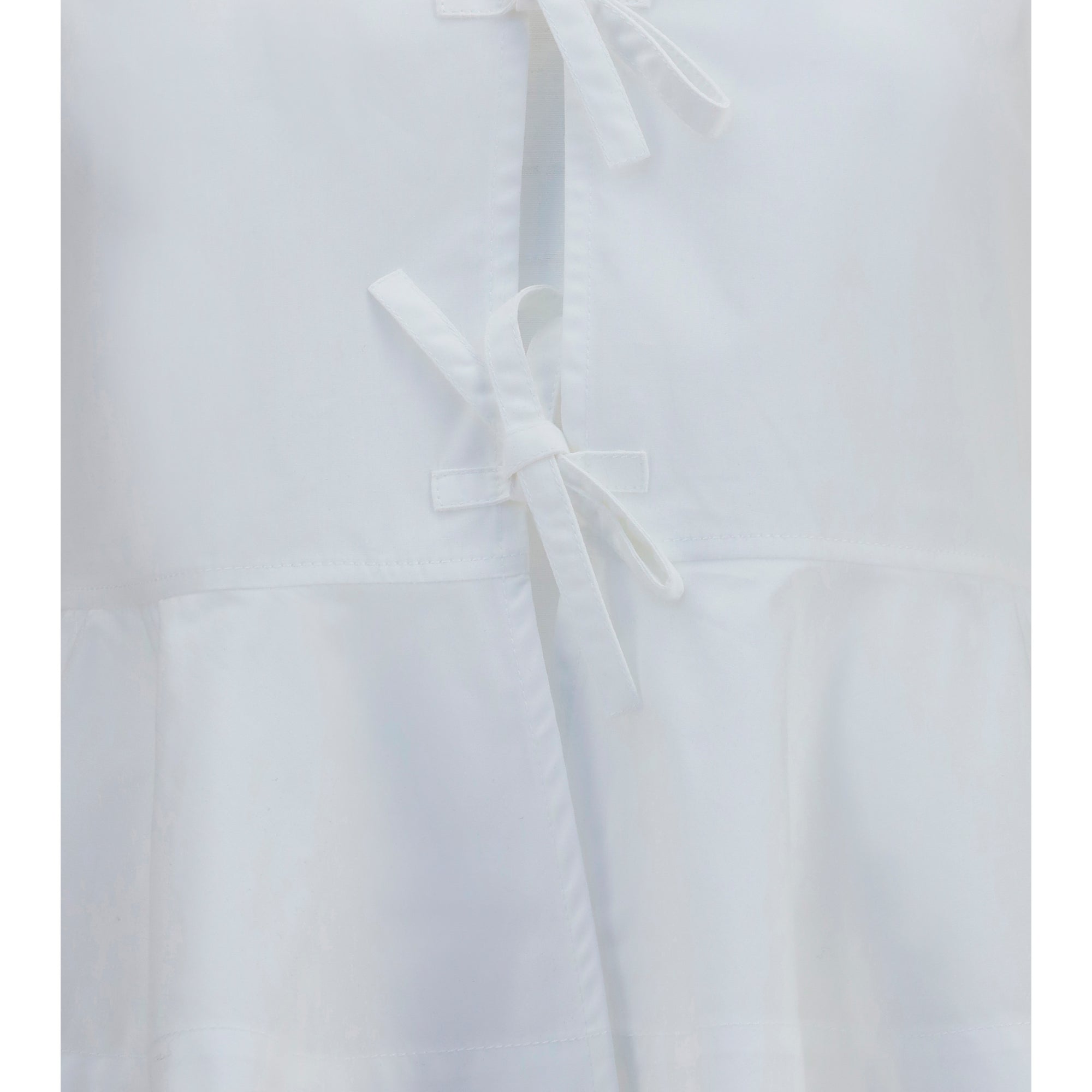 Cotton poplin Blouse with bows
