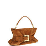 Medium Anthem Bag in suede calfskin