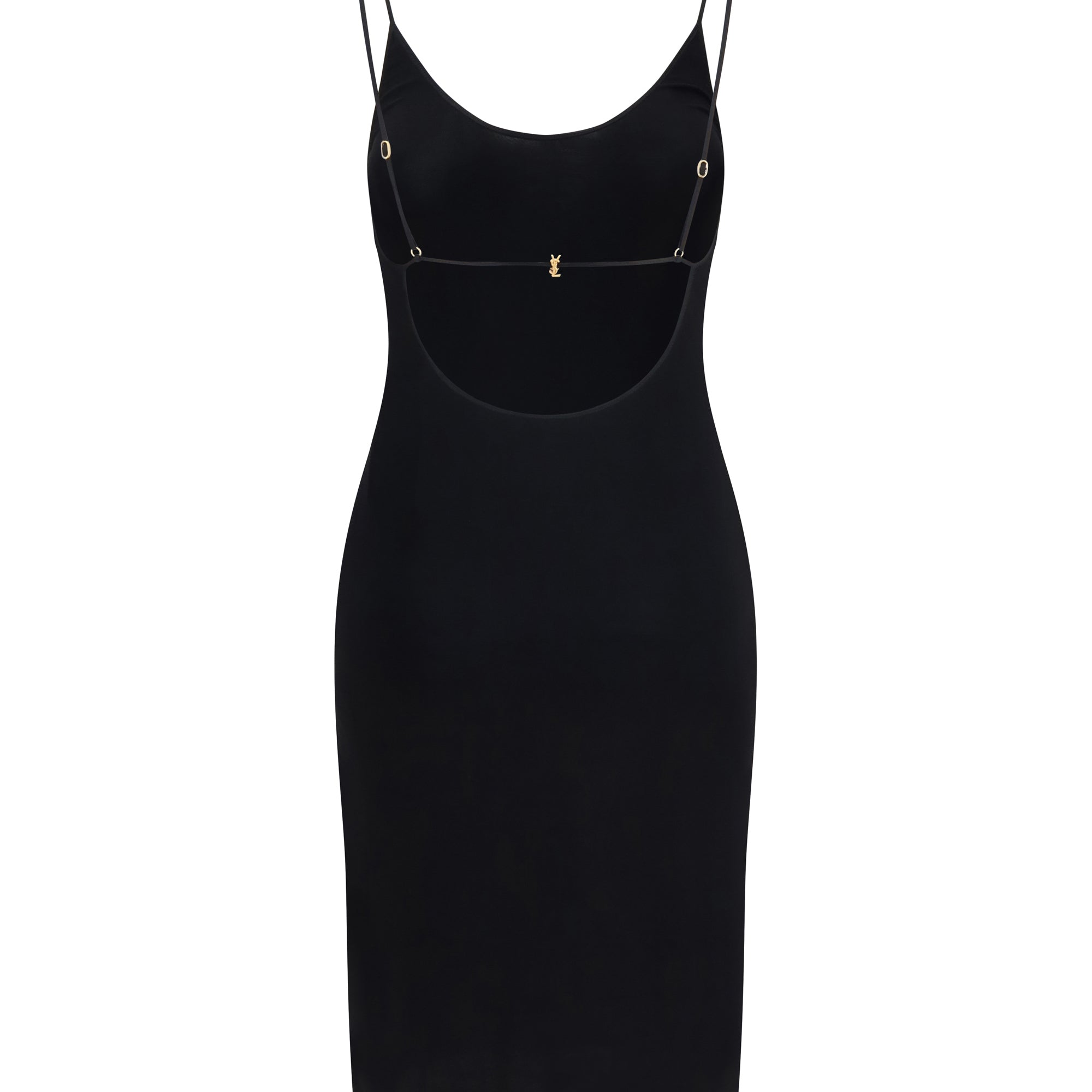 Cassandre open-back ribbed-knit Dress