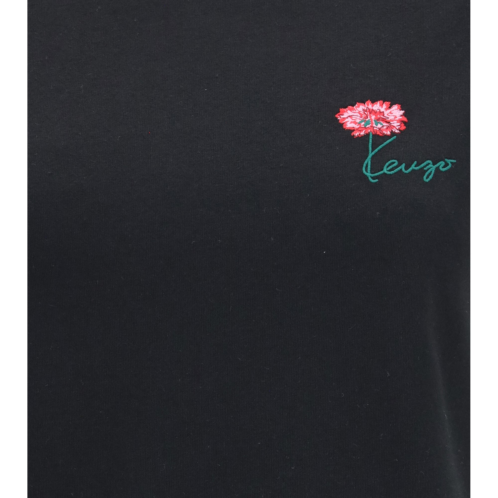 Kenzo Tulip embroidered cotton T-shirt
