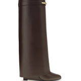 Leather Shark Boots