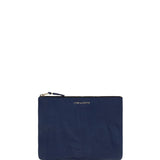 Vintage-effect leather Pouch