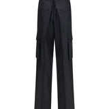 Silk cargo Pants