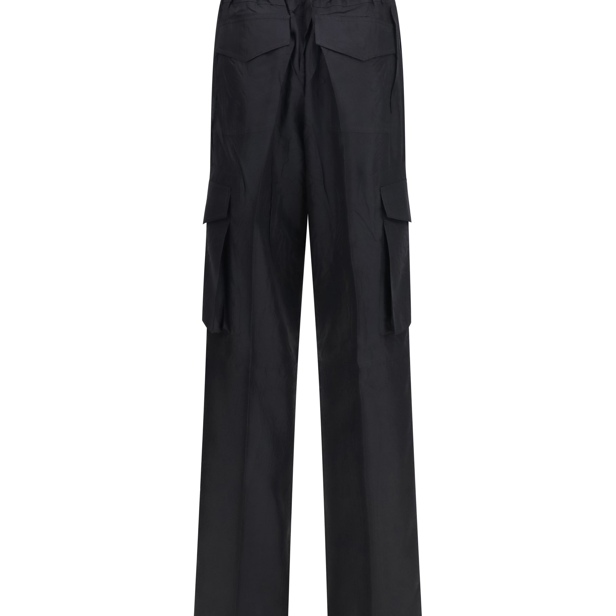 Silk cargo Pants