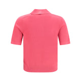 Wool Polo with Check details