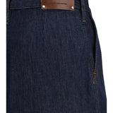 Wide-leg Jeans with pleats