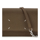 Grained leather Wallet