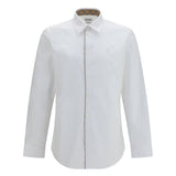 Cotton Shirt with Check trims