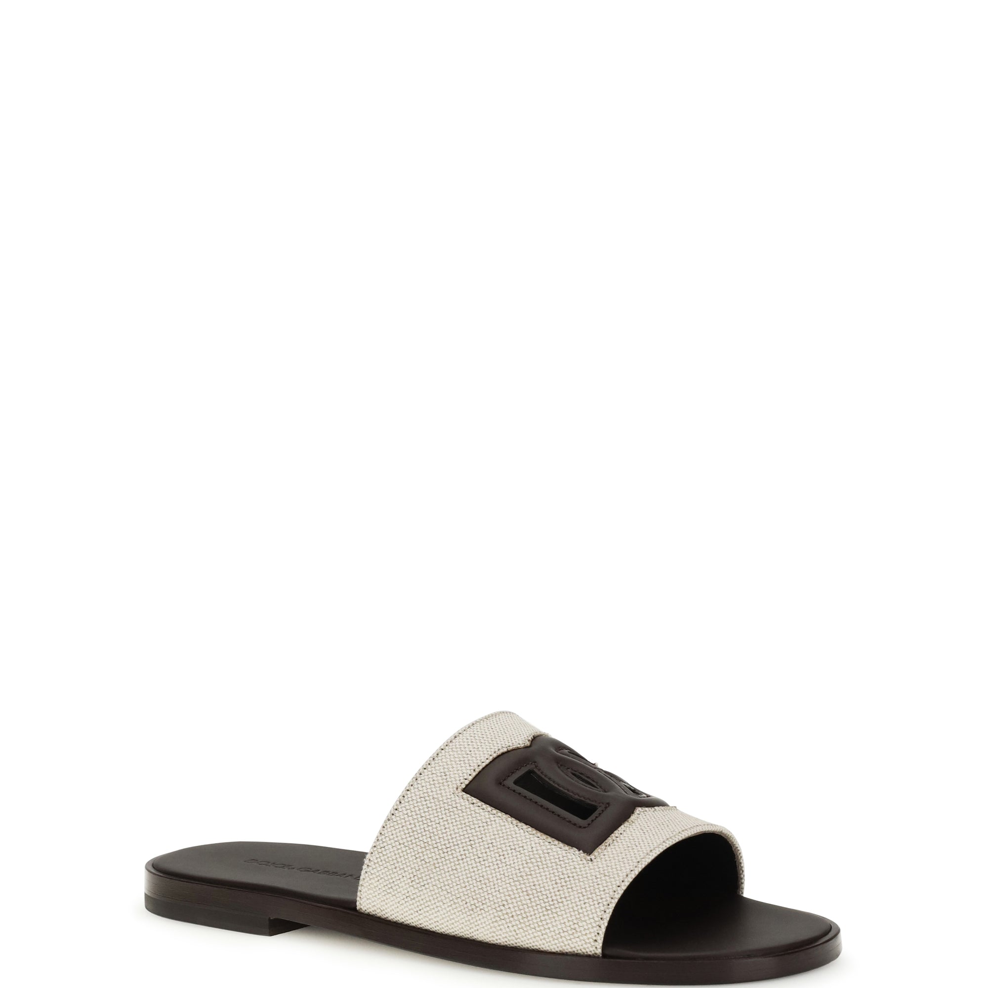 Canvas slide Sandals