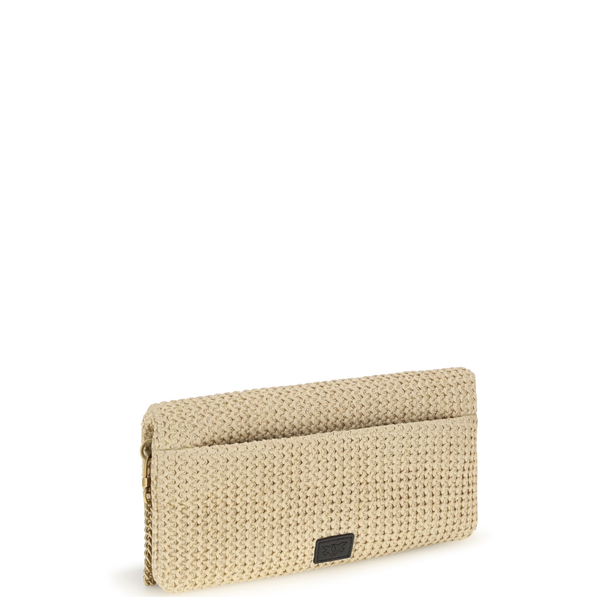 Love Bag Click Soft Horizontal Classic in raffia