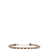 Leather Belt with jeweled studs