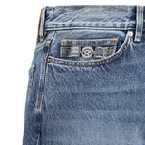 Barocco Turn-Up Jeans