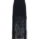 Fringe pencil Skirt
