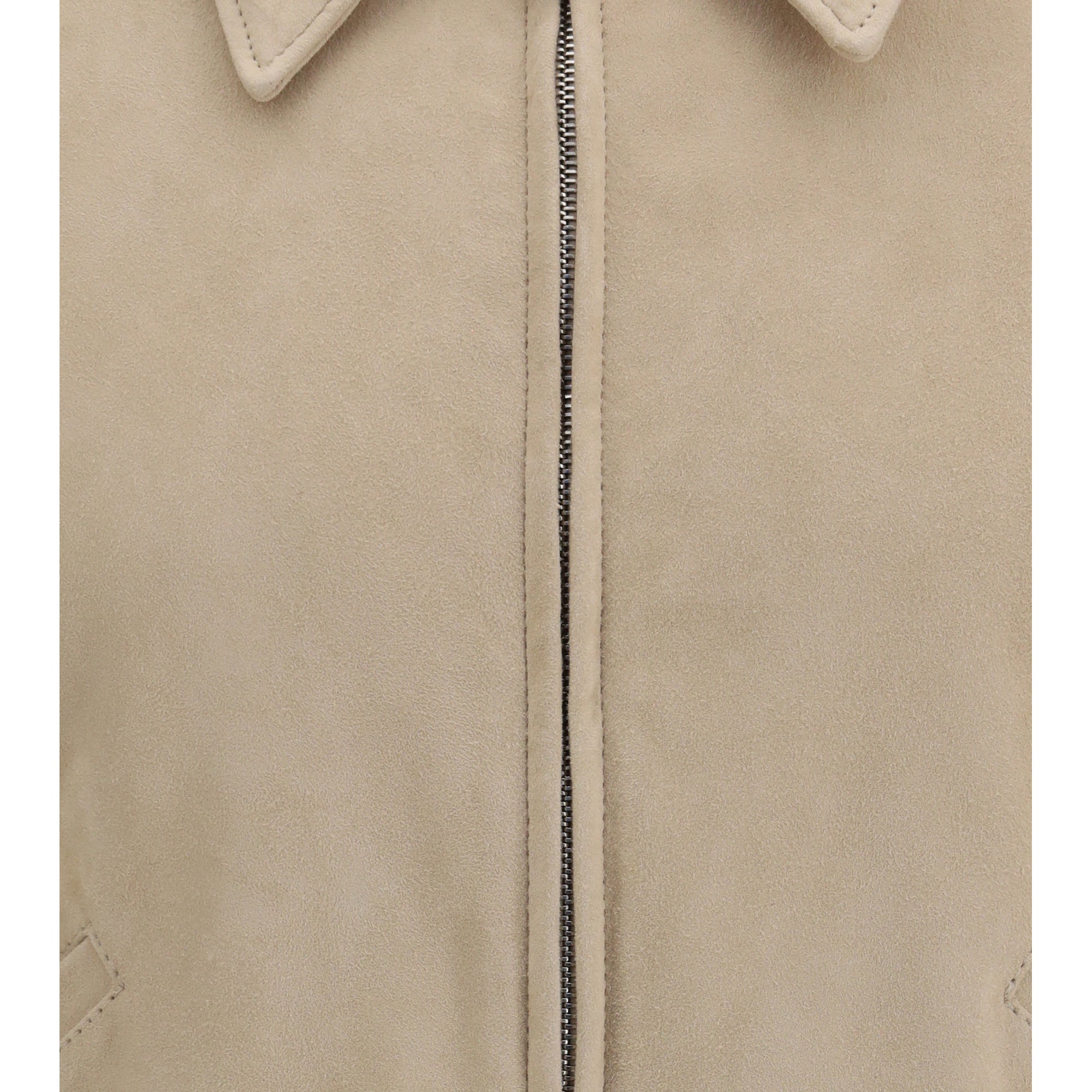 Suede bomber Jacket