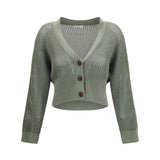 Sequined mesh Cardigan