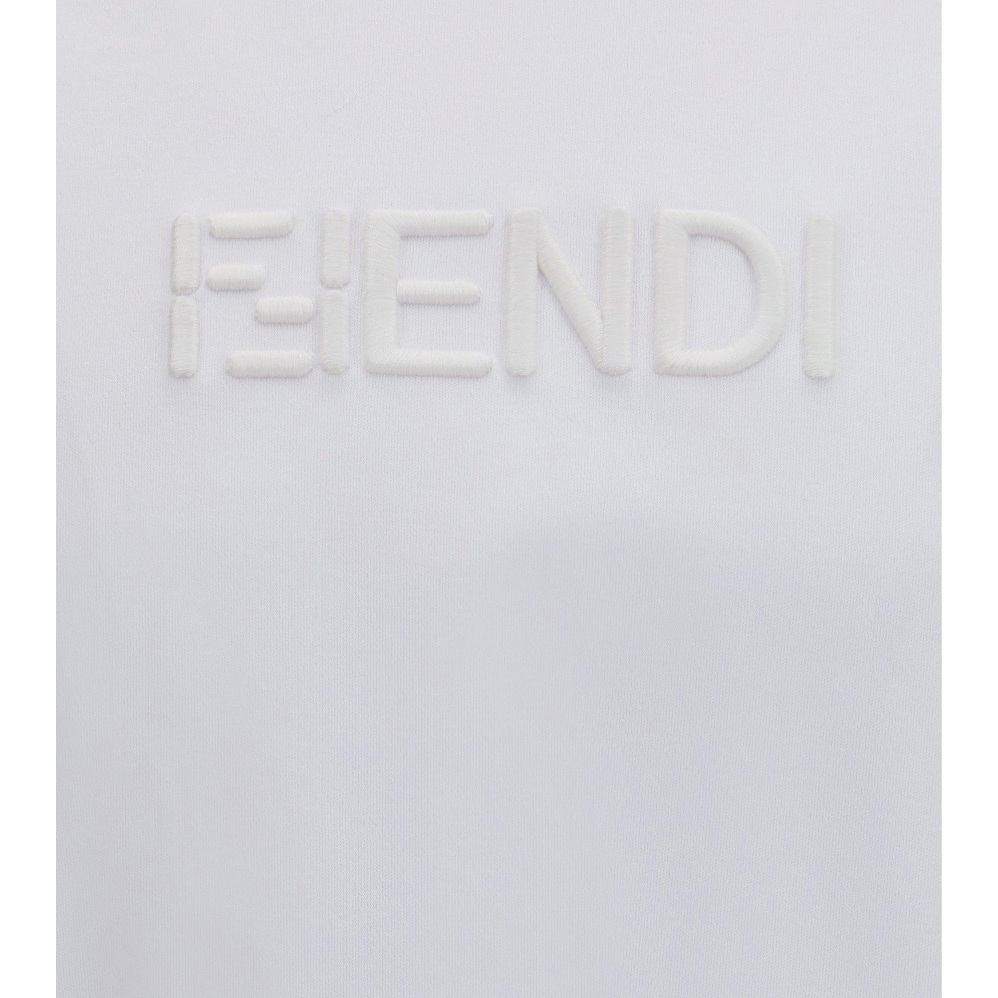 Cotton T-shirt with embroidered logo