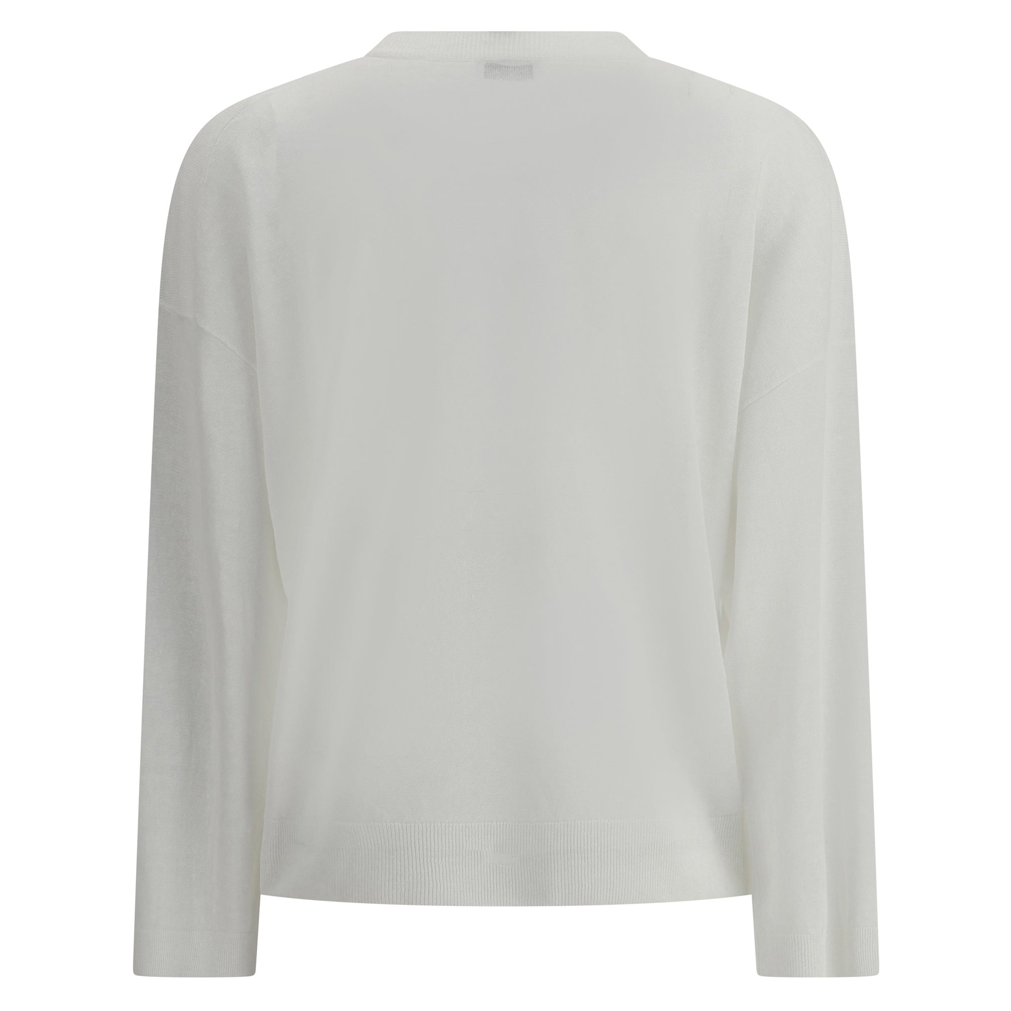 Sweater with iconic embellishments