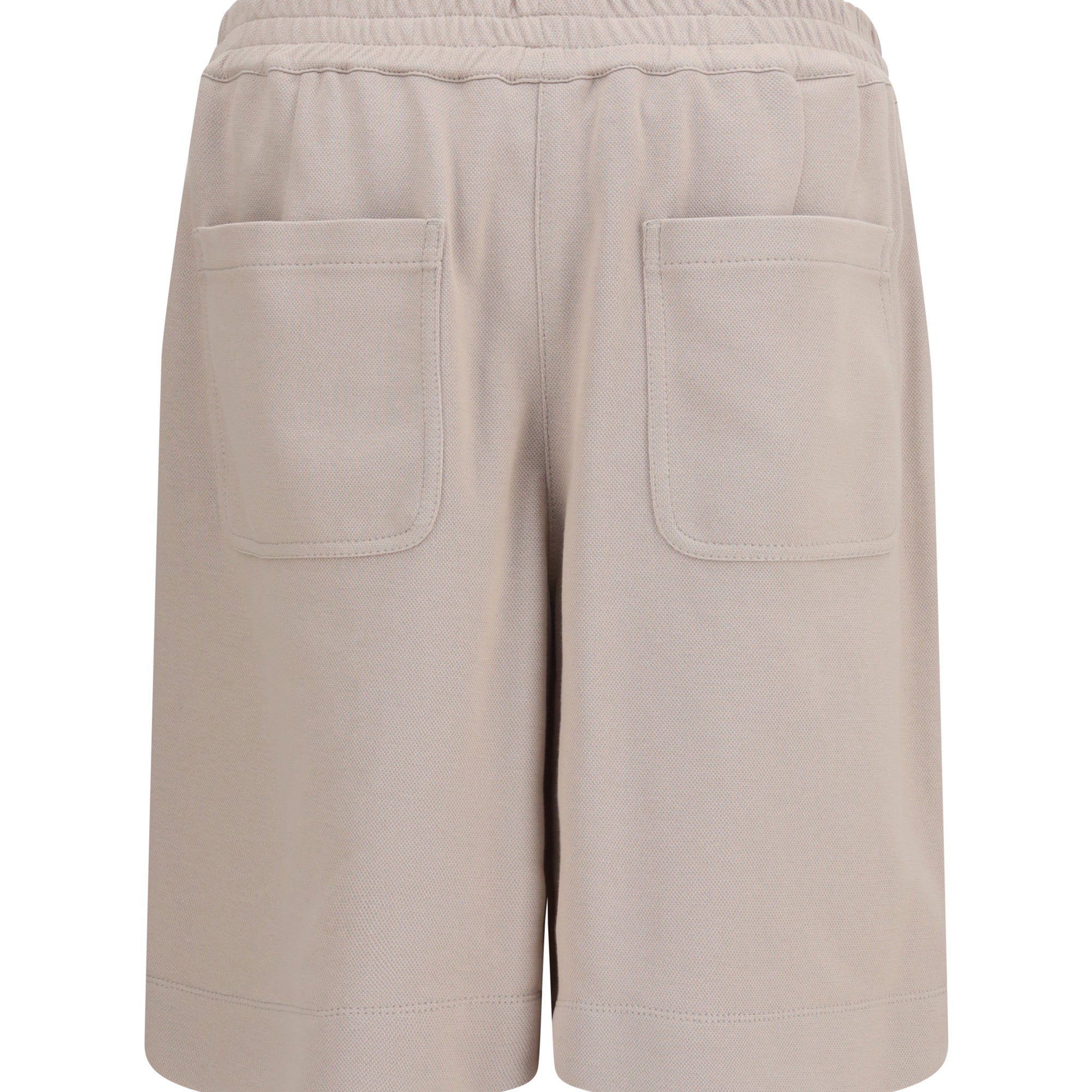 Cotton piqué Shorts