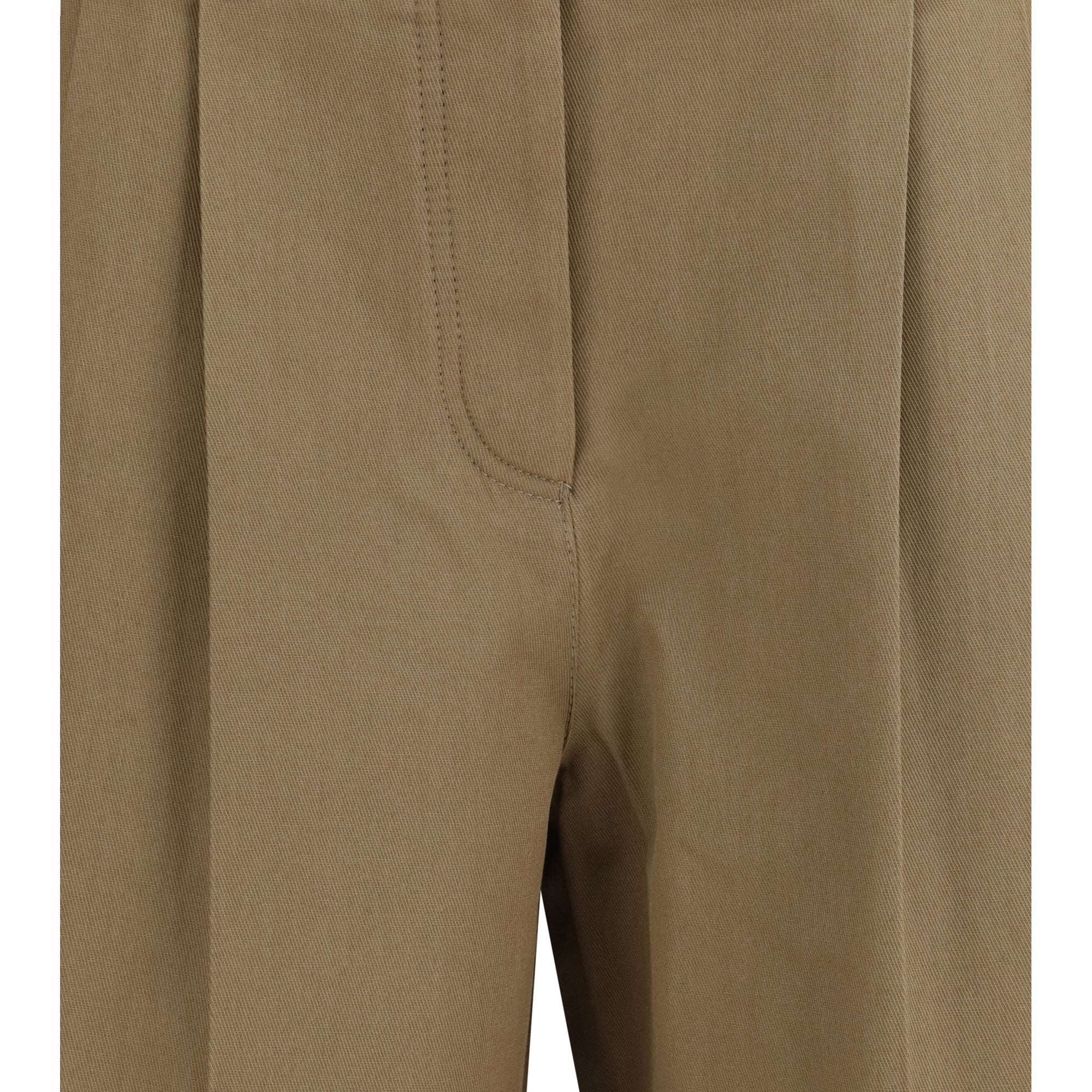 Straight-leg Pants in organic cotton