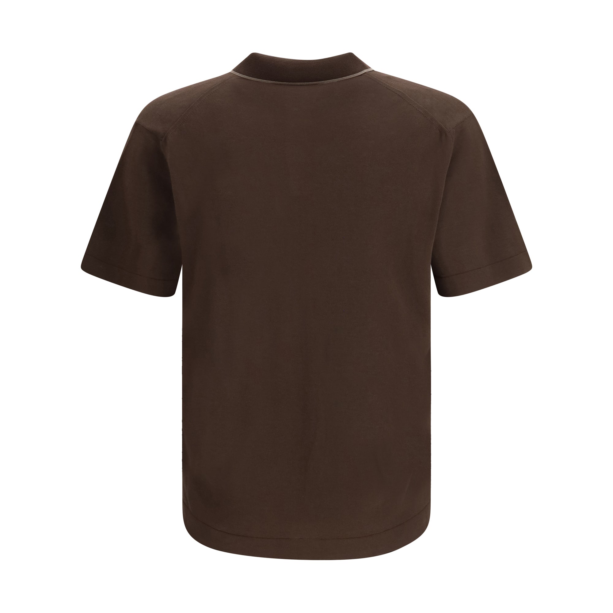 Knitted Polo with short sleeves