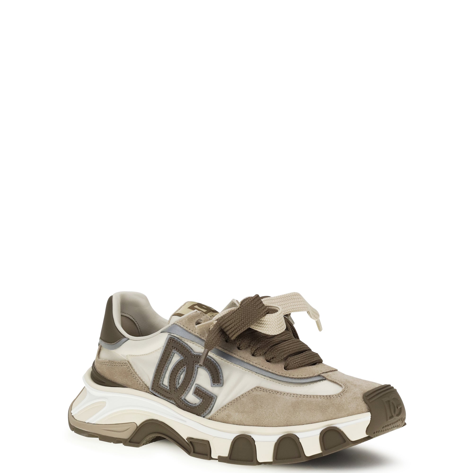 Leather and mesh Sneakers