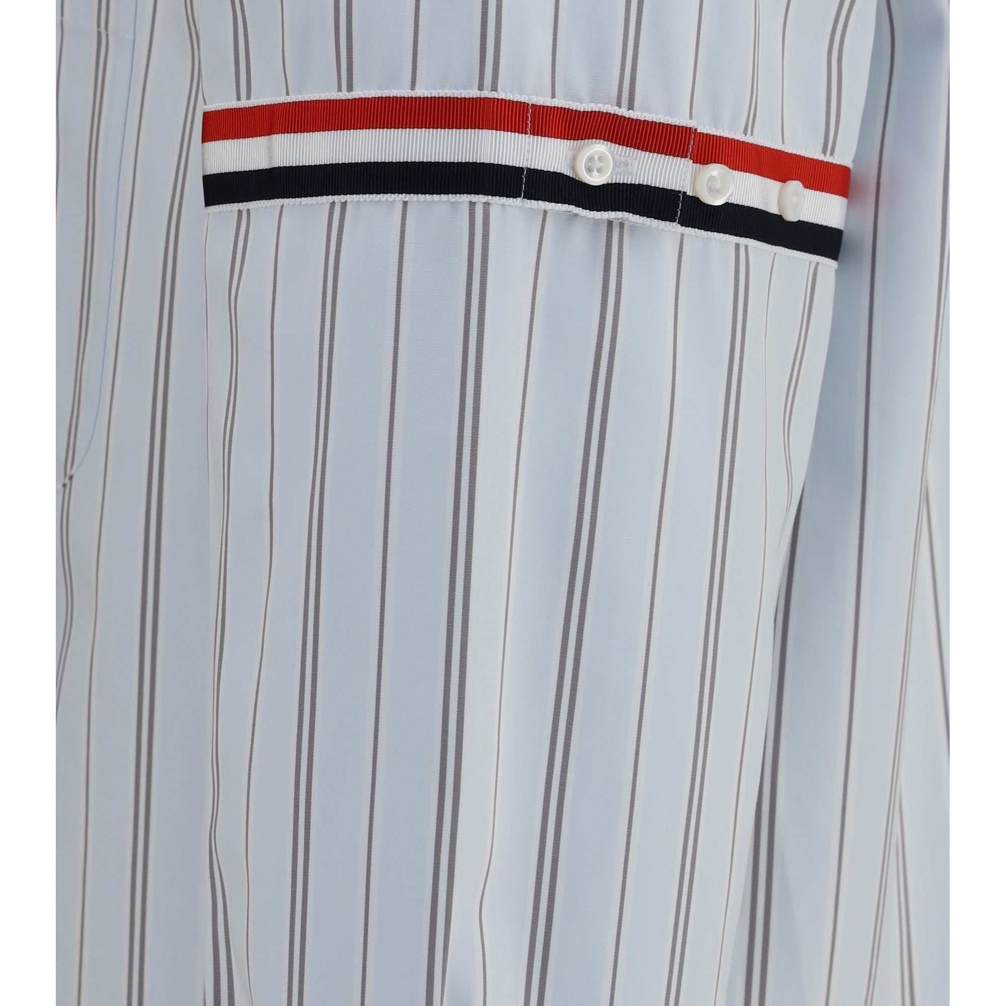 Fine-striped grosgrain poplin Shirt