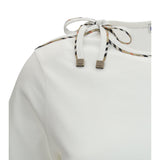 Cotton lace-detail T-shirt