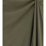 Draped long Skirt