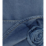 Halterneck denim mini Dress