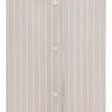 Oversized striped Shirt in cotton