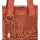 East-West Summer Banana raffia Tote Bag