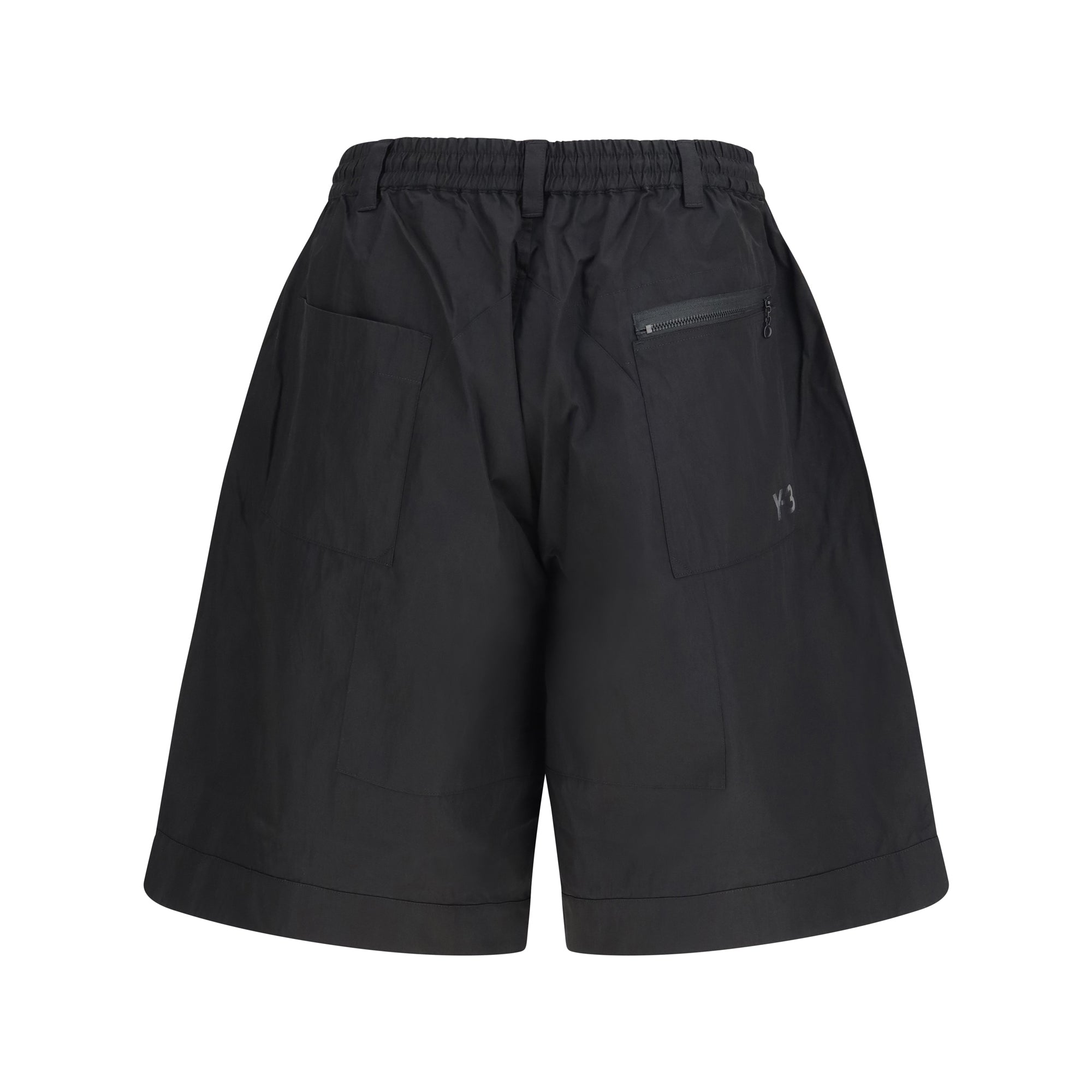 Cotton-blend cargo Bermuda Shorts