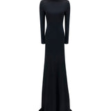Long evening Dress with long sleeves