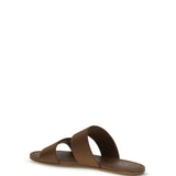 Double-band satin Sandals