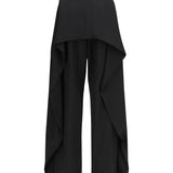 Draped wool Pants