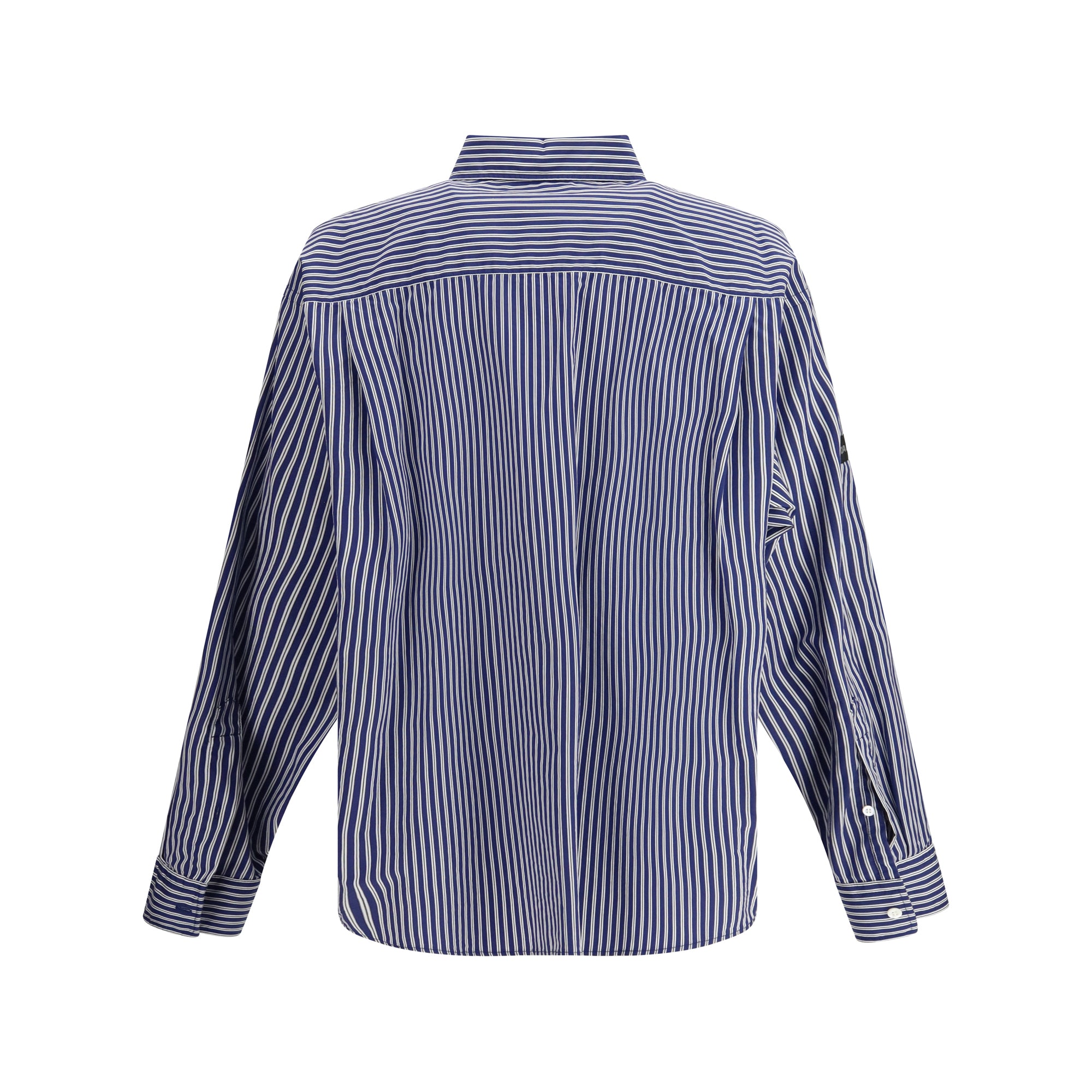 Embroidered poplin oversized Shirt